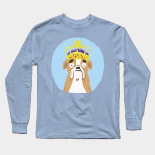 Bulldog King Long Sleeve T-Shirt